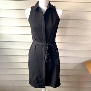 ✨LAUNDRY Shirt Dress With Collar and Waist Tie